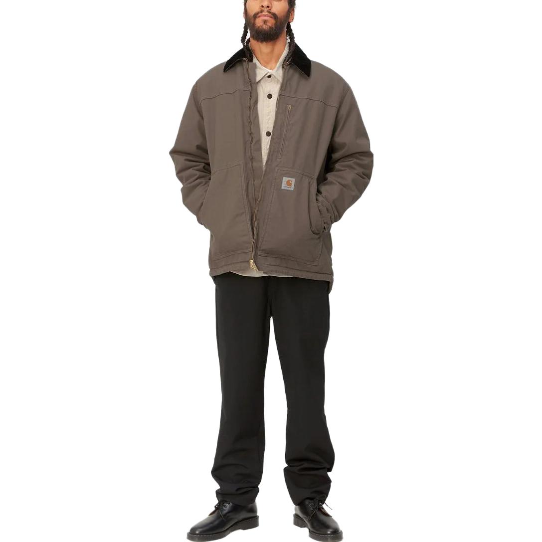 Carhartt WIP Solid Color Zip-Up Collared Long Sleeve Jacket I031227-1S4-02 圖 5