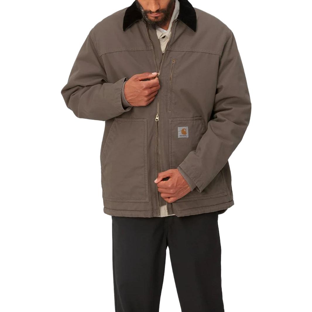 Carhartt WIP Solid Color Zip-Up Collared Long Sleeve Jacket I031227-1S4-02 圖 6