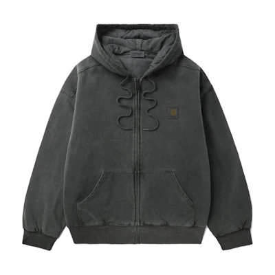 Carhartt WIP Solid Color Zip-Up Hoodie Jacket 23l524L