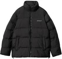 Carhartt WIP Solid Color Zip-Up Jacket Black Long Sleeve Outerwear. I032262-1SJ-XX Carhartt WIP Solid Color Zip-Up Jacket Black Long Sleeve Outerwear. I032262-1SJ-XX