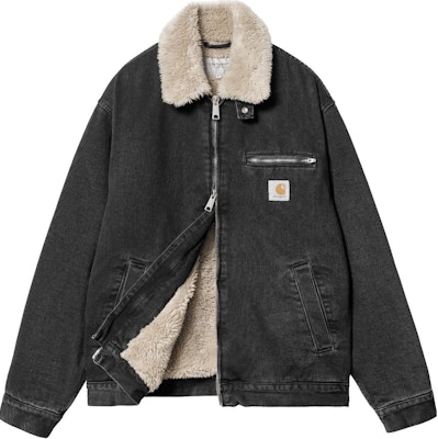 Carhartt WIP Jaket Lengan Panjang Zip Poket Unisex Hitam. I0337652-JQ06 Lookbook Carhartt WIP Jaket Lengan Panjang Zip Poket Unisex Hitam. I0337652-JQ06