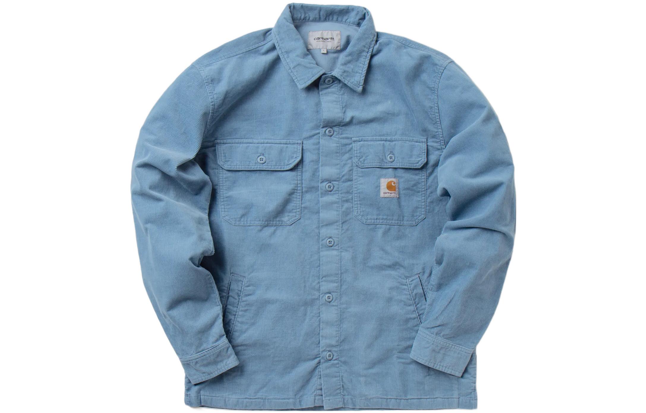 Carhartt WIP Solid Corduroy Shirt Jacket Men’s Blue I0302850NW-02