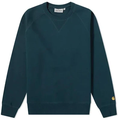 Carhartt WIP 經典藍色刺繡Logo衛衣 圓領長袖上衣 I026383-0JJ Buy Carhartt WIP 經典藍色刺繡Logo衛衣 圓領長袖上衣 I026383-0JJ