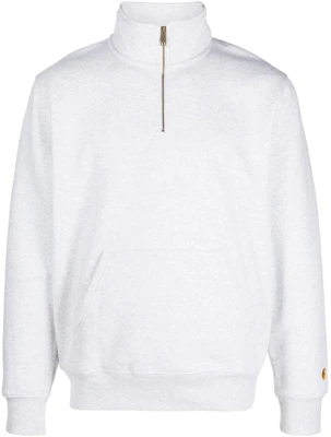 Carhartt WIP 純色半拉鍊灰色長袖運動衫 19277927 Buy Carhartt WIP 純色半拉鍊灰色長袖運動衫 19277927