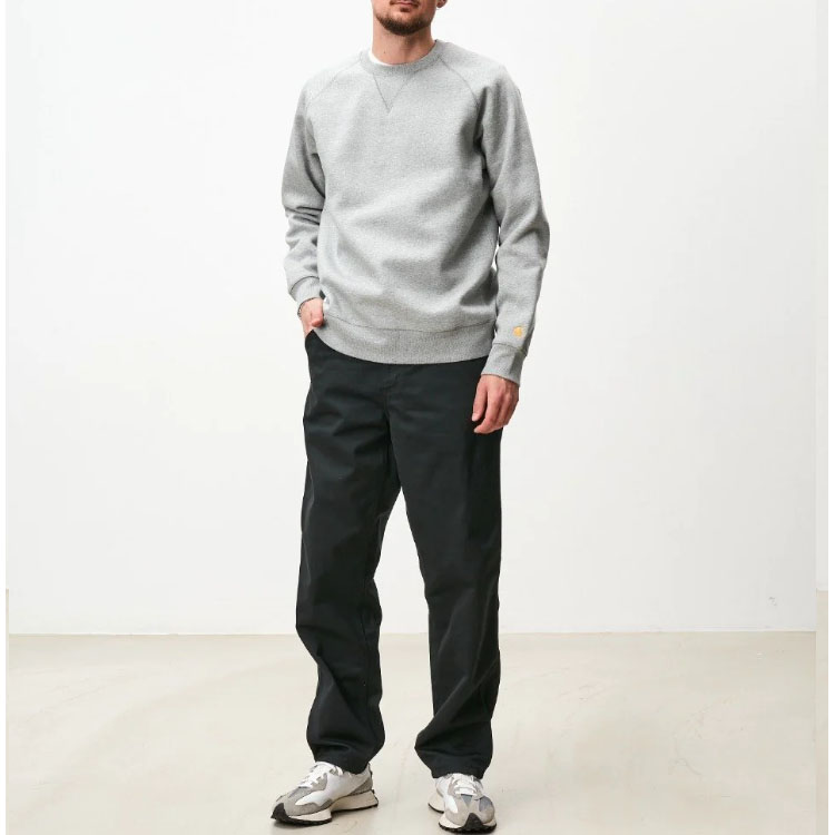 Details for カーハート WIP ソリッド アイコン デニムパンツ メンズ ブラック I029208892Y