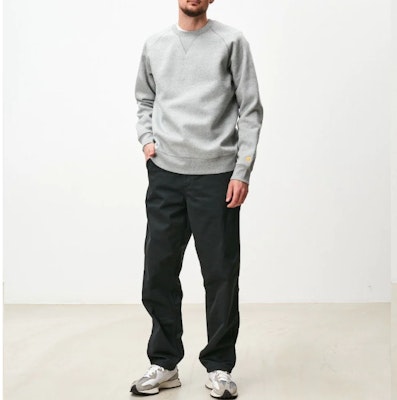 カーハート WIP ソリッド アイコン デニムパンツ メンズ ブラック I029208892Y Details for カーハート WIP ソリッド アイコン デニムパンツ メンズ ブラック I029208892Y