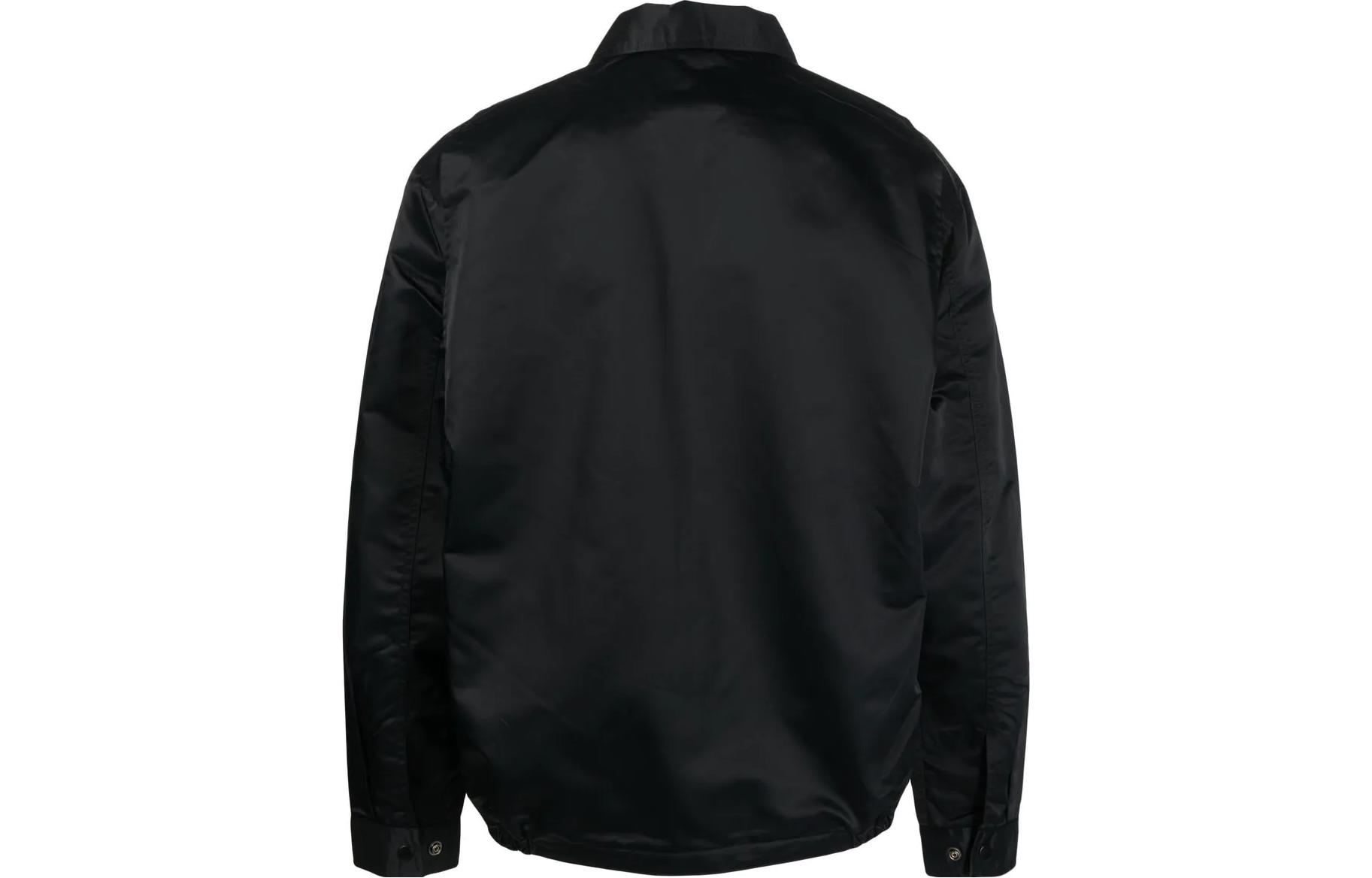 Lookbook Carhartt WIP Solid Label Shirt Jacket Black  Outerwear I031480-89-XX