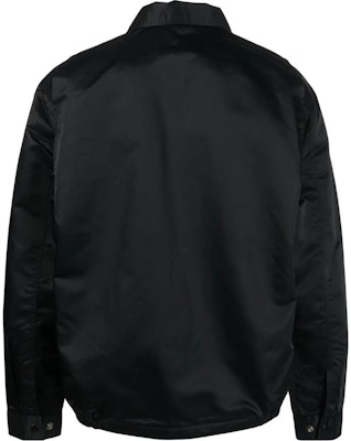 Carhartt WIP Solid Label Shirt Jacket Black Outerwear I031480-89-XX Lookbook Carhartt WIP Solid Label Shirt Jacket Black Outerwear I031480-89-XX