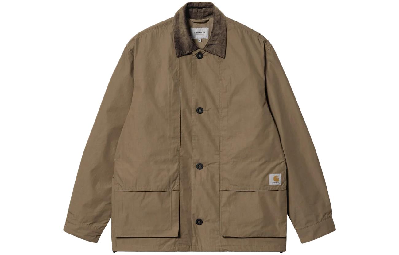Carhartt WIP Solid Logo Corduroy Collar Jacket Men’s I031355-1DD-XX 圖 2