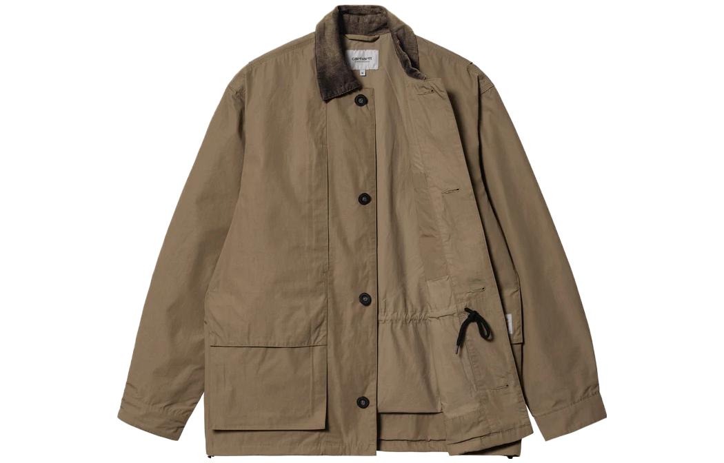 Carhartt WIP Solid Logo Corduroy Collar Jacket Men’s I031355-1DD-XX 圖 4