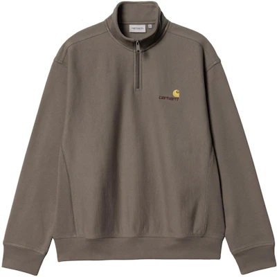 Carhartt WIP 男款半拉鍊刺繡Logo衛衣 泰迪棕 I027014-1CR-XX Buy Carhartt WIP 男款半拉鍊刺繡Logo衛衣 泰迪棕 I027014-1CR-XX