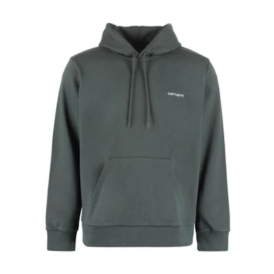 Carhartt WIP Solid Logo Hoodie Men’s Drawstring Heather Green I0289370PUXX