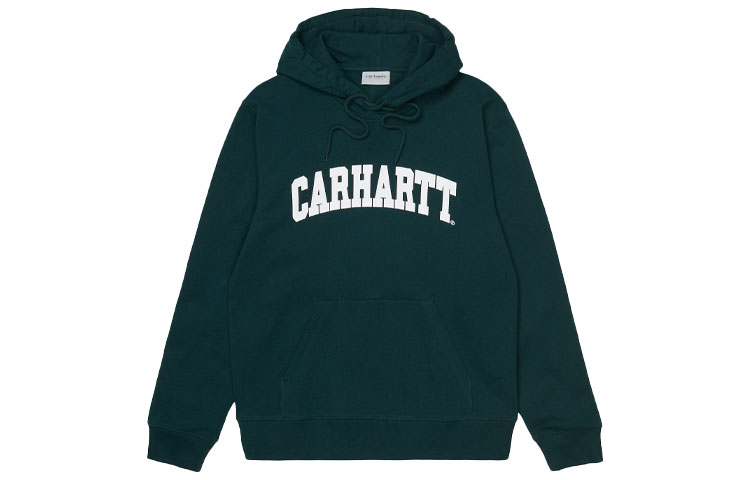 Carhartt WIP Solid Logo Pullover Hoodie Men’s Forest Green I028958-0FY-XX