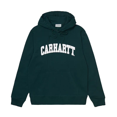 Carhartt WIP Solid Logo Pullover Hoodie Men’s Forest Green I028958-0FY-XX