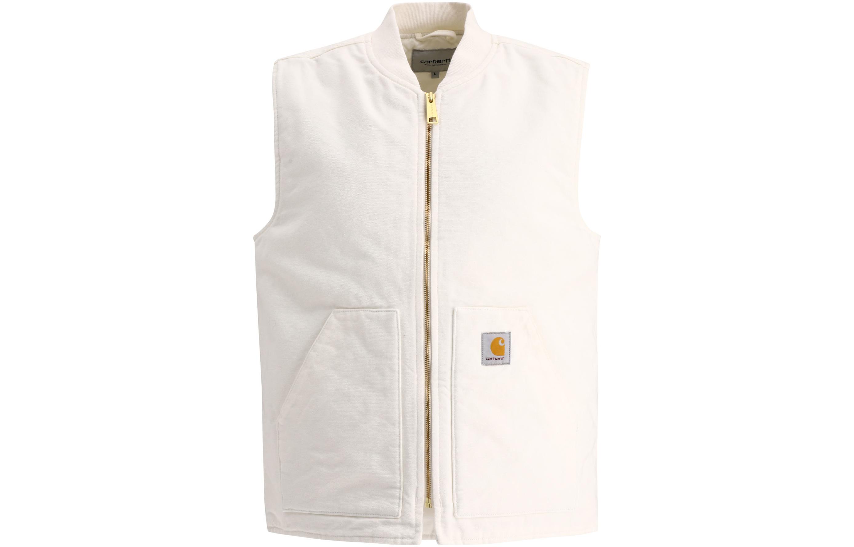 Carhartt WIP Solid Logo Sleeve-Free Zip Vest I026457-D6-02