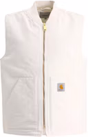 Carhartt WIP Solid Logo Sleeve-Free Zip Vest I026457-D6-02 Carhartt WIP Solid Logo Sleeve-Free Zip Vest I026457-D6-02