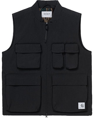 Carhartt WIP Solid Logo Vest Black I029453-89-XX Order Carhartt WIP Solid Logo Vest Black I029453-89-XX
