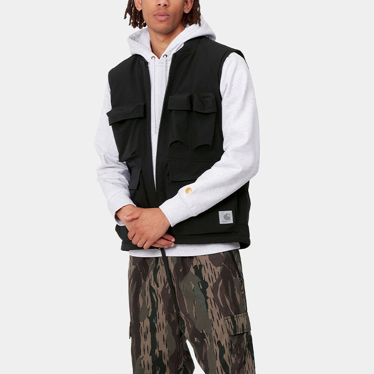 Sizing Carhartt WIP 圖標黑色背心 I029453-89-XX