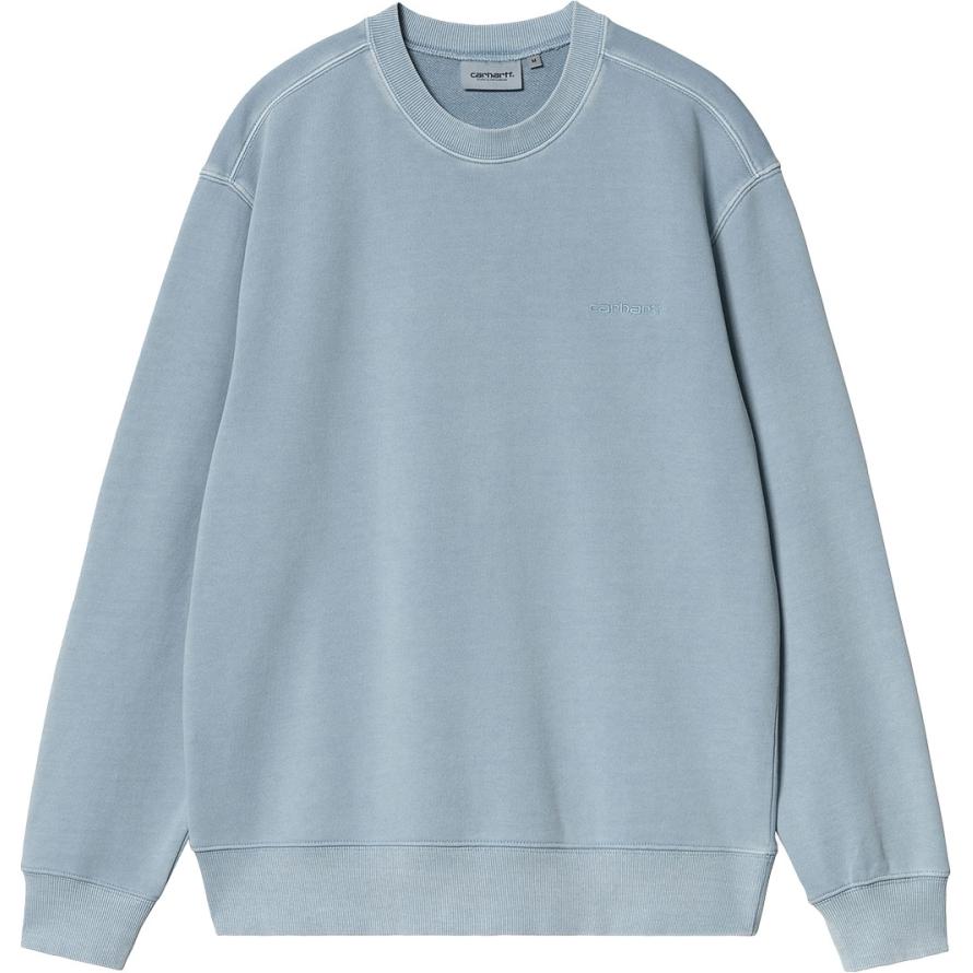 Carhartt WIP Solid Pullover Crewneck Sweatshirt Light Blue () I033065-0W9-GD