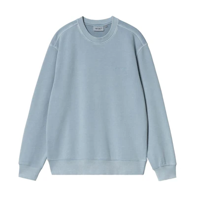 Carhartt WIP Solid Pullover Crewneck Sweatshirt Light Blue () I033065-0W9-GD