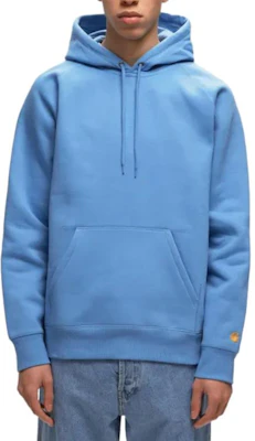 Carhartt WIP Solid Pullover Hoodie Biru I026384-1GT-XX Lookbook Carhartt WIP Solid Pullover Hoodie Biru I026384-1GT-XX
