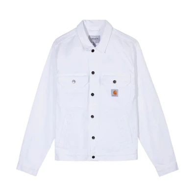 Carhartt WIP Solid White Collared Jacket I029150-02-WD