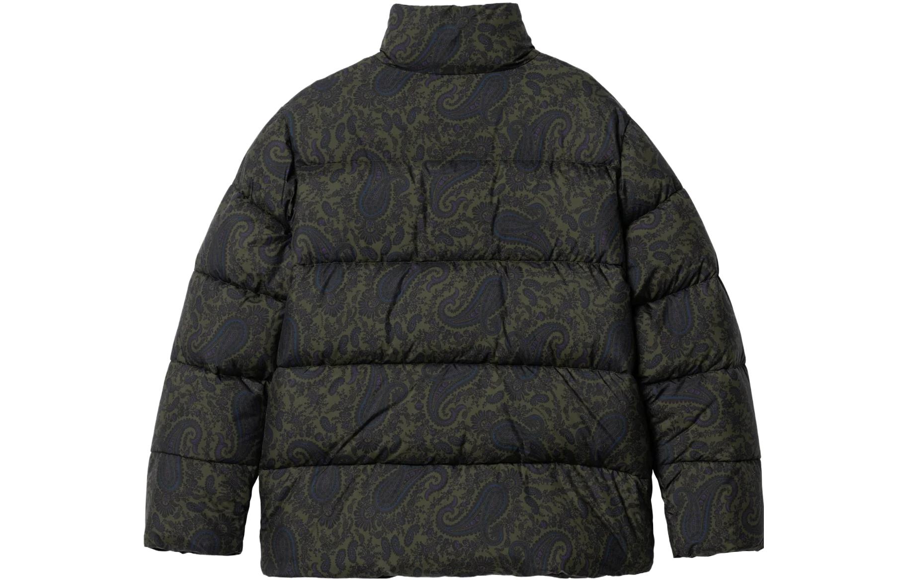 Lookbook Carhartt WIP Springfield宽松版印花拉链夹克绿色 I032262-20P-XX