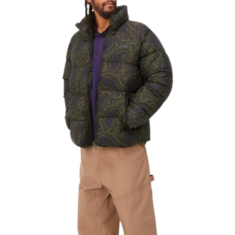 Purchase Carhartt WIP Springfield宽松版印花拉链夹克绿色 I032262-20P-XX