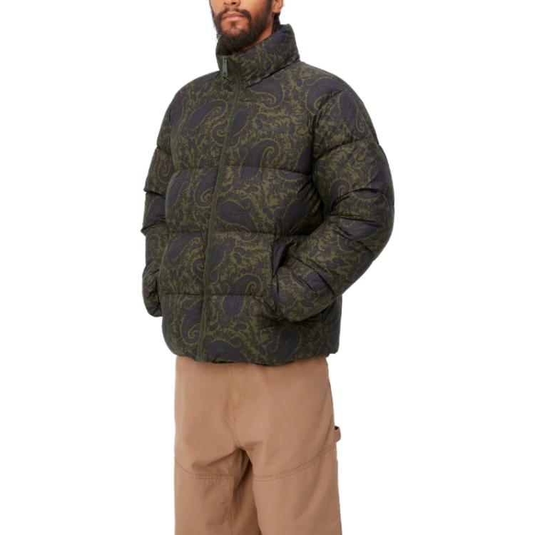 Sizing Carhartt WIP Springfield宽松版印花拉链夹克绿色 I032262-20P-XX