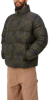 Carhartt WIP Springfield宽松版印花拉链夹克绿色 I032262-20P-XX Sizing Carhartt WIP Springfield宽松版印花拉链夹克绿色 I032262-20P-XX