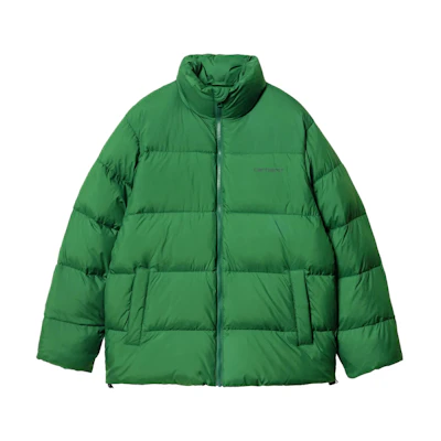 Carhartt WIP Springfield Zip-Up Jacket Green Outerwear. I032262-1SL-XX