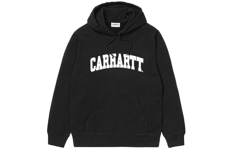 Carhartt WIP SS21 Arched Logo Hoodie Black () I028958-89-90