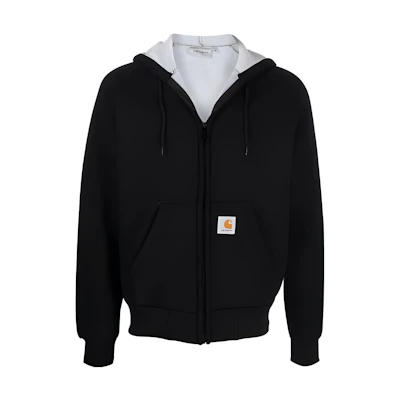 Carhartt WIP SS22 Black Zip-Up Hoodie I018044030GLXX