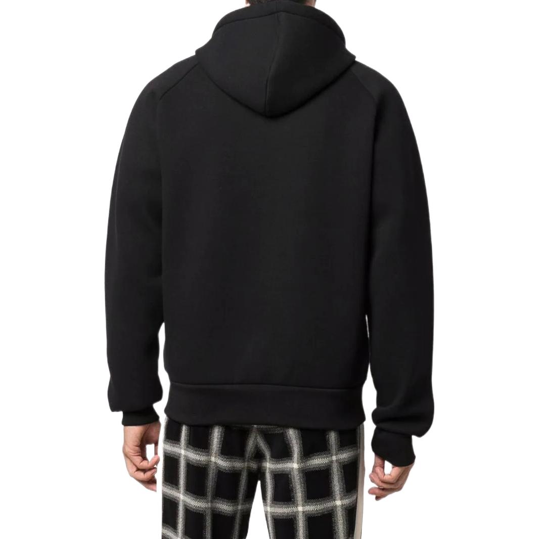 Shop Carhartt WIP SS22  Black Zip-Up Hoodie I018044030GLXX