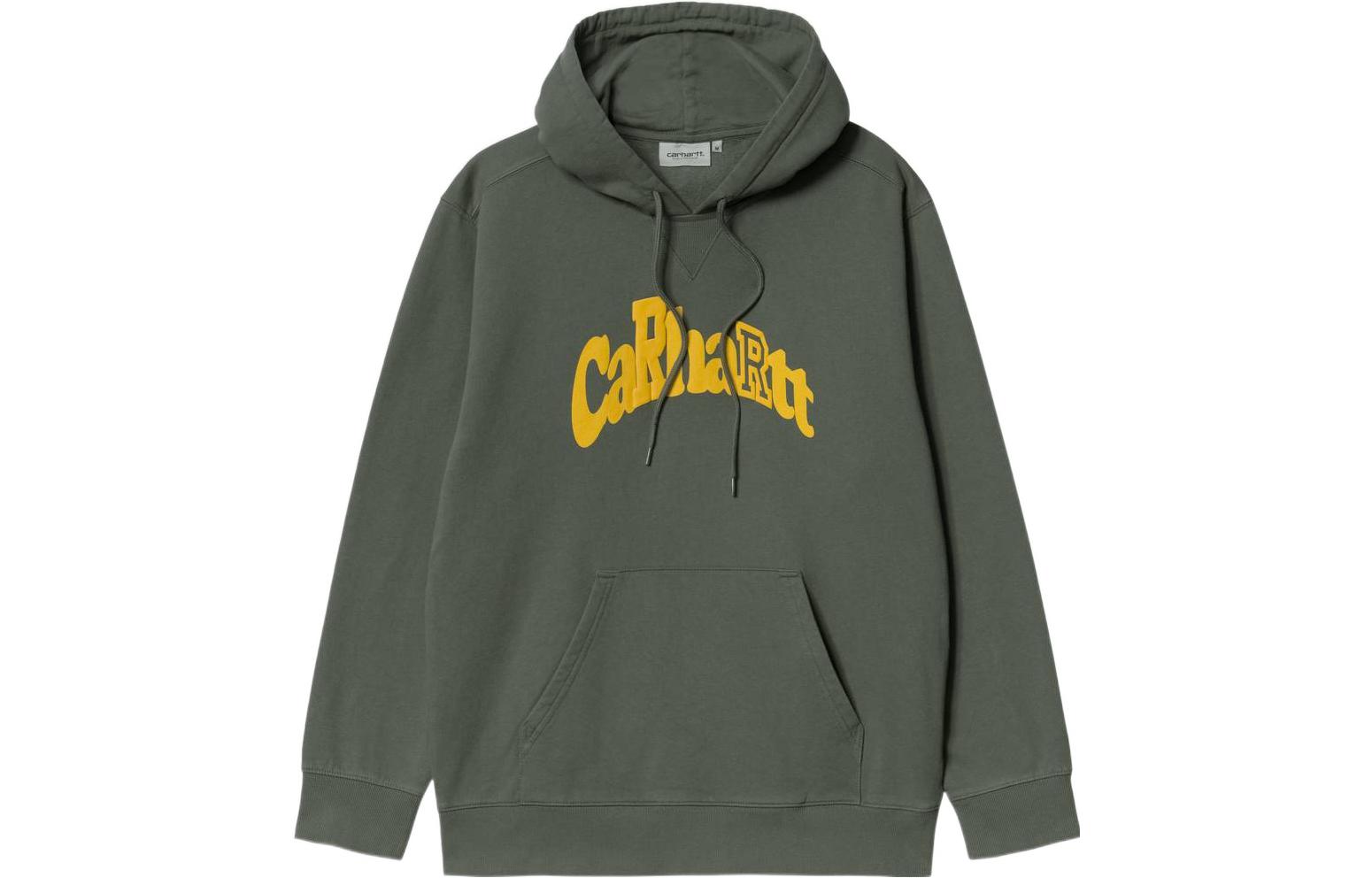 Carhartt WIP SS22 Amherst Letter Hoodie Unisex Green I030142-0SR-XX
