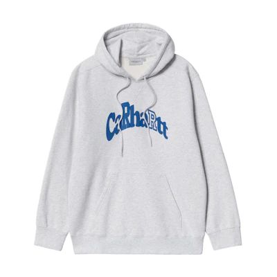 Carhartt WIP SS22 Amherst Logo Hoodie Unisex Grey I030142-0SP-XX