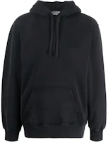 Carhartt WIP SS22 Black Solid Logo Embroidered Jacket Sweatshirt I03063789FQ Carhartt WIP SS22 Black Solid Logo Embroidered Jacket Sweatshirt I03063789FQ