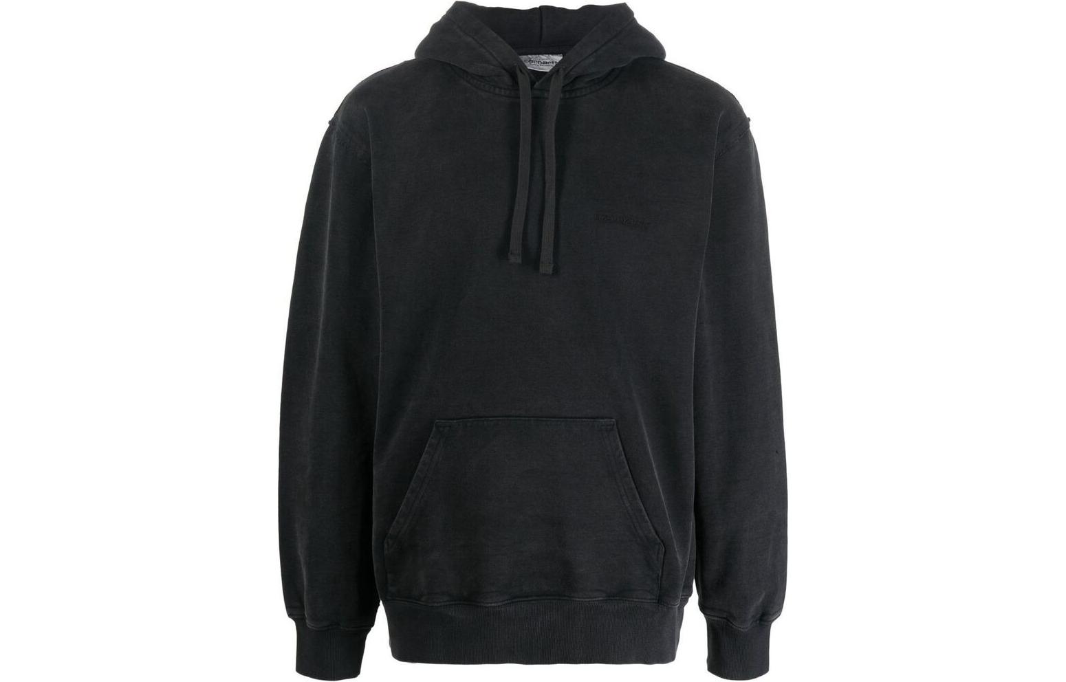 Order Carhartt WIP SS22 Jaket Sweatshirt Logo Sulam Hitam I03063789FQ