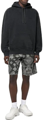 Carhartt WIP SS22 Jaket Sweatshirt Logo Sulam Hitam I03063789FQ Lookbook Carhartt WIP SS22 Jaket Sweatshirt Logo Sulam Hitam I03063789FQ