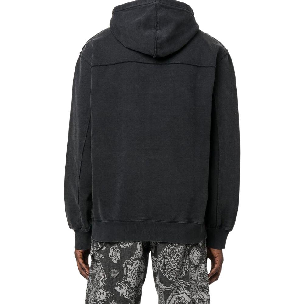 Shop Carhartt WIP SS22 Jaket Sweatshirt Logo Sulam Hitam I03063789FQ