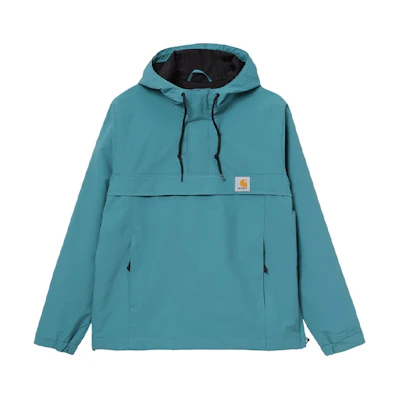 Carhartt WIP SS22 Blue Half-Zip Hooded Jacket I027782-0AC-00