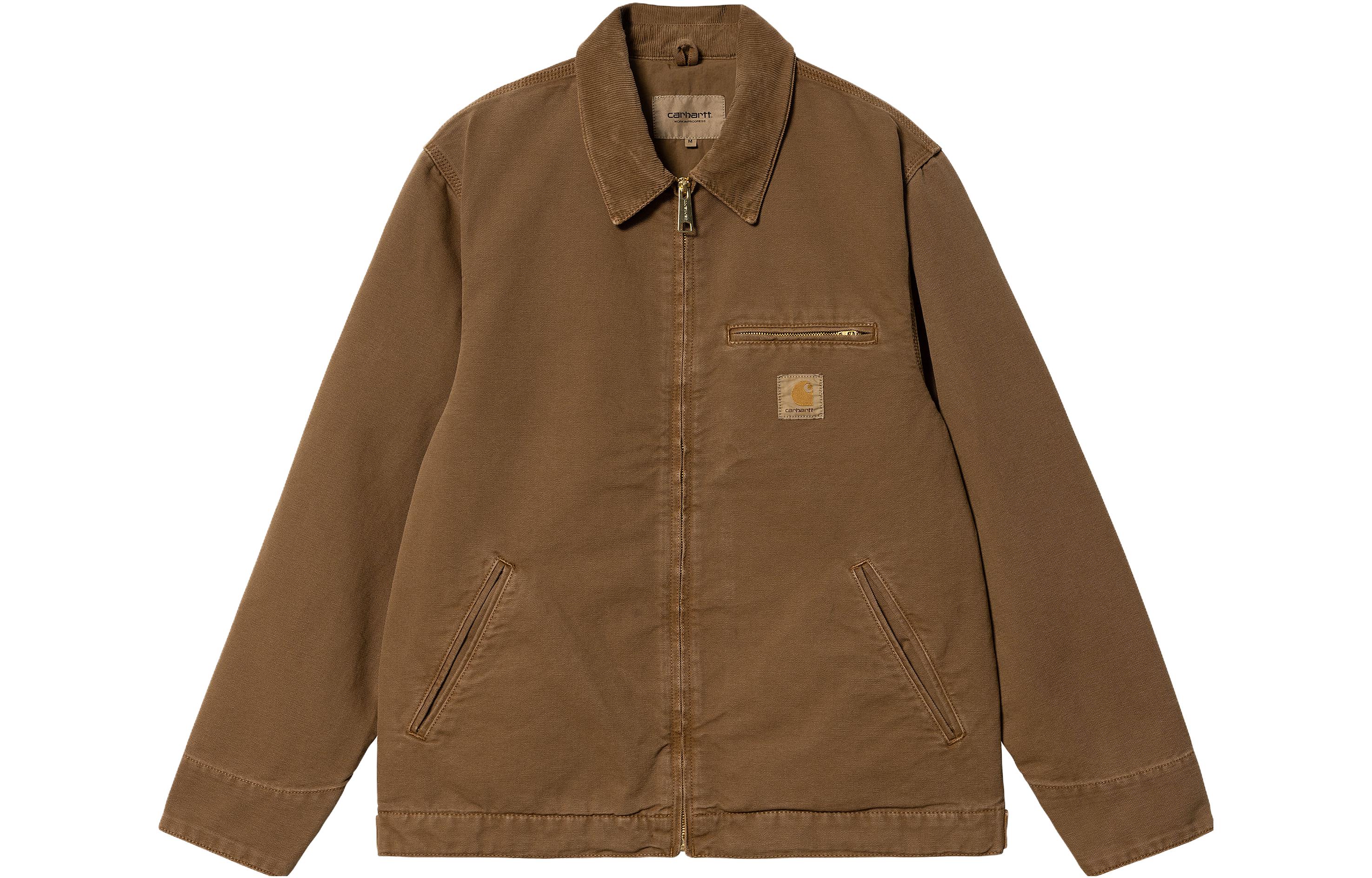 Carhartt WIP SS22 Detroit Jacket  Brown Retro Workwear Bomber Style I026467-1EF-FH