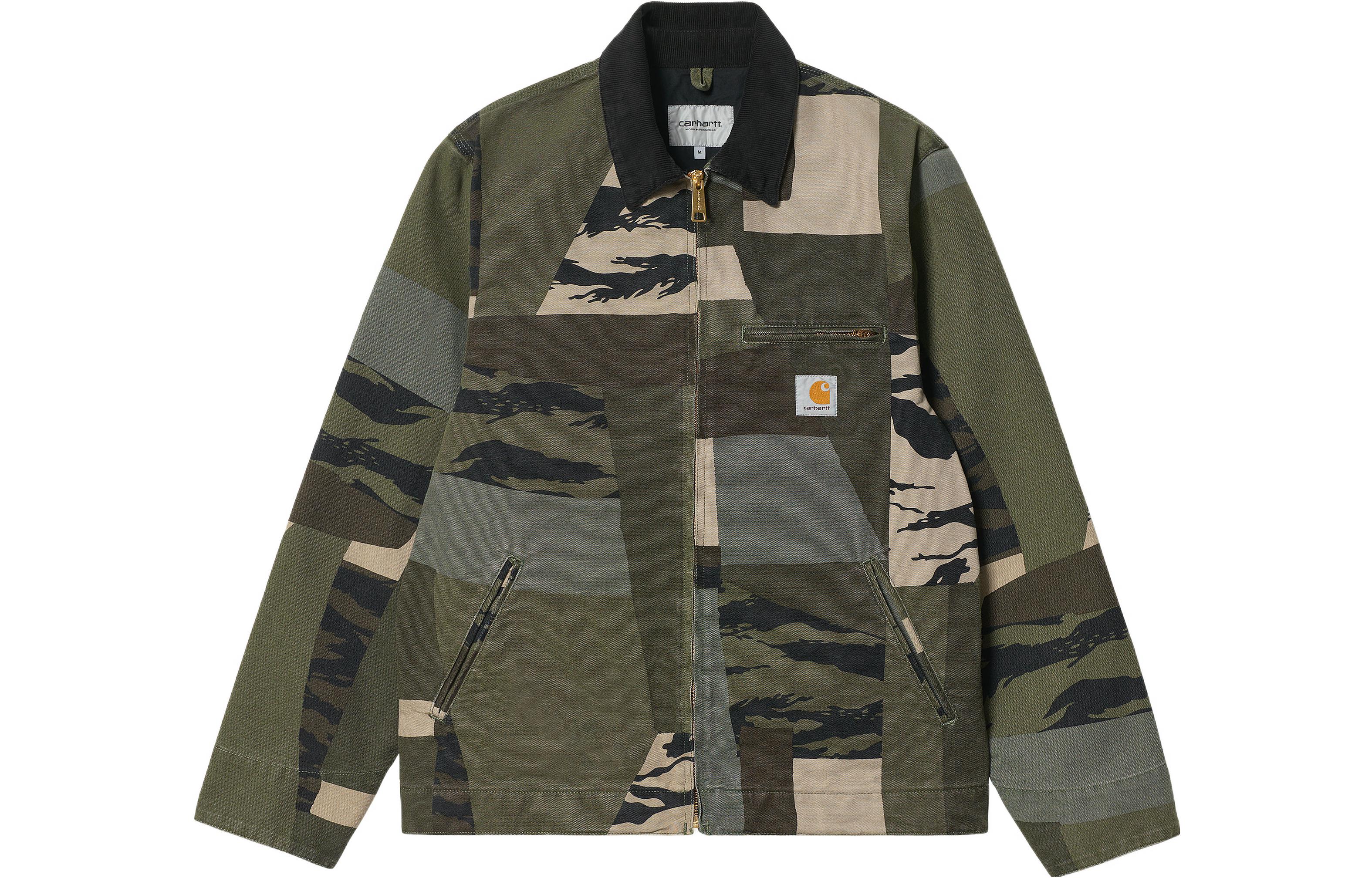 Carhartt WIP SS22 Detroit Jacket Camo Green I026467-00E-02