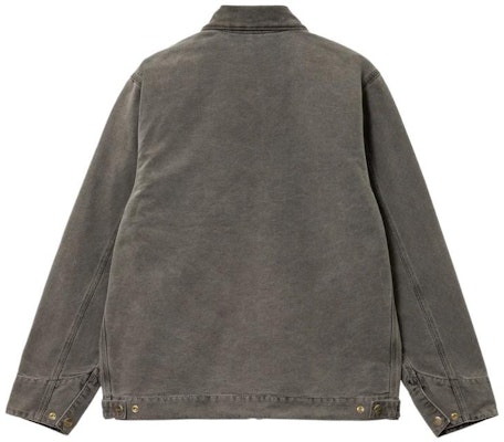 Carhartt WIP SS22 Detroit Jacket Gray - Retro Workwear Bomber Style Jacket I026467-00E-FH Lookbook Carhartt WIP SS22 Detroit Jacket Gray - Retro Workwear Bomber Style Jacket I026467-00E-FH