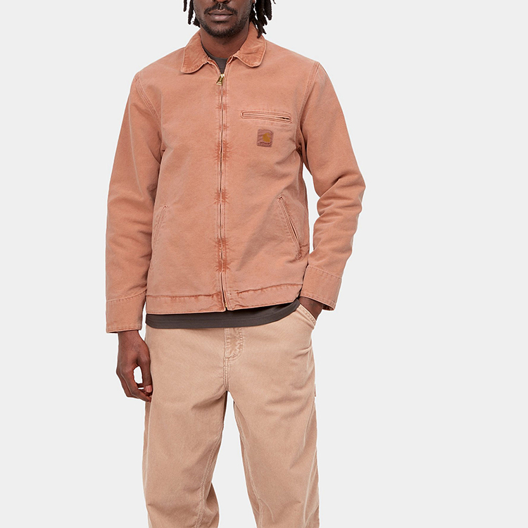 Sizing Carhartt WIP SS22 Detroit Jacket Orange Workwear I026467-0VV-FH