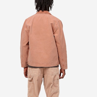 Carhartt WIP SS22 Detroit Jacket Orange Workwear I026467-0VV-FH Cheap Carhartt WIP SS22 Detroit Jacket Orange Workwear I026467-0VV-FH