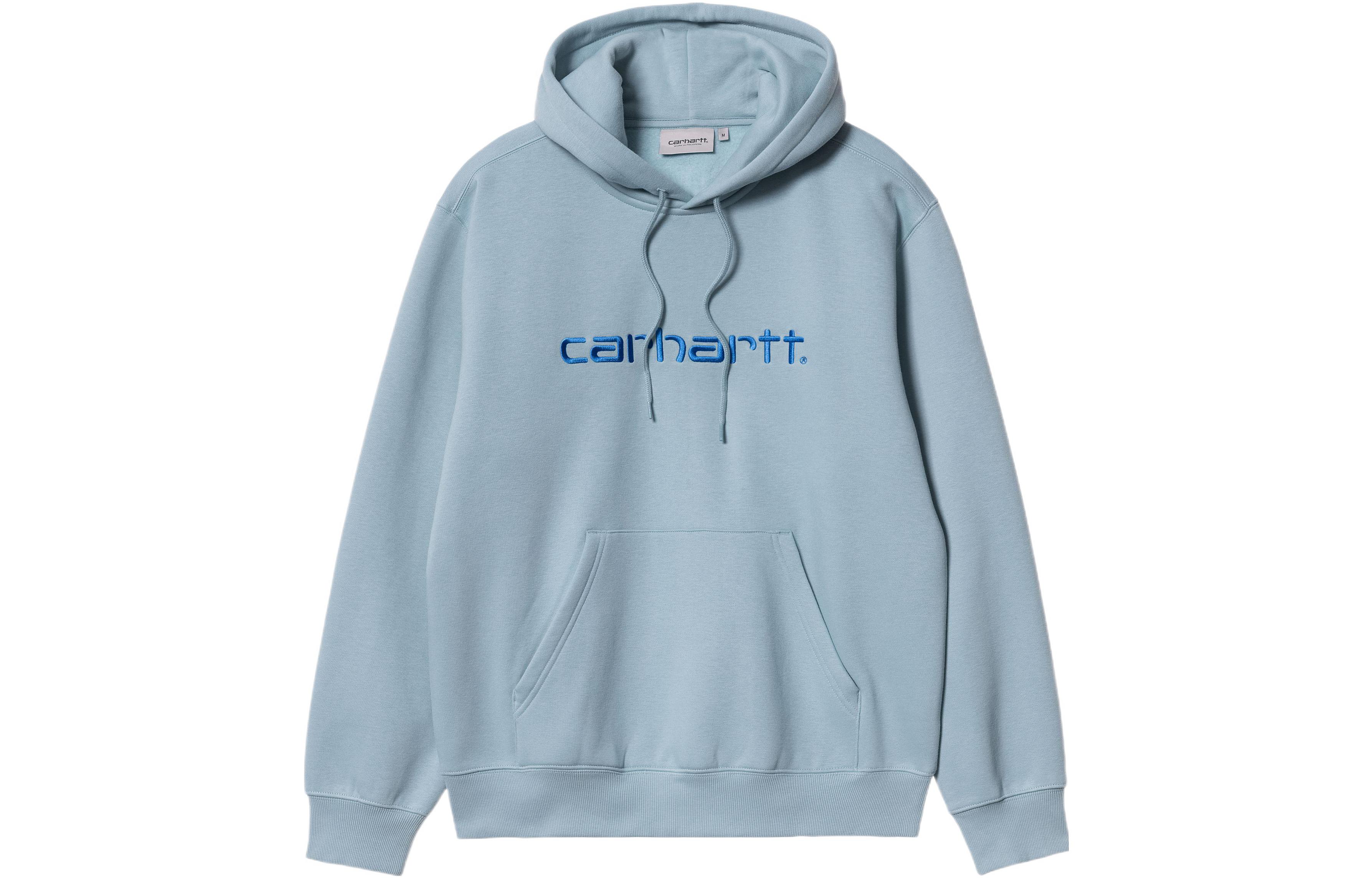 Carhartt WIP SS22 Embroidered Logo Hoodie Blue I030230-0SO-XX