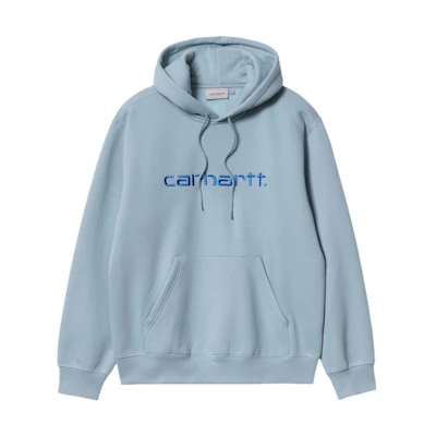 Carhartt WIP SS22 Embroidered Logo Hoodie Blue I030230-0SO-XX