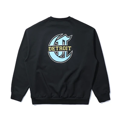 Carhartt WIP SS22 Graphic Print Crewneck Sweatshirt Black CHXSWA221034I-BKX