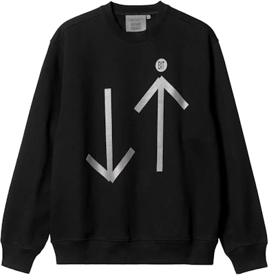 Carhartt WIP SS22 黑色印花圆领卫衣 时尚款 I030598-89-XX Buy Carhartt WIP SS22 黑色印花圆领卫衣 时尚款 I030598-89-XX